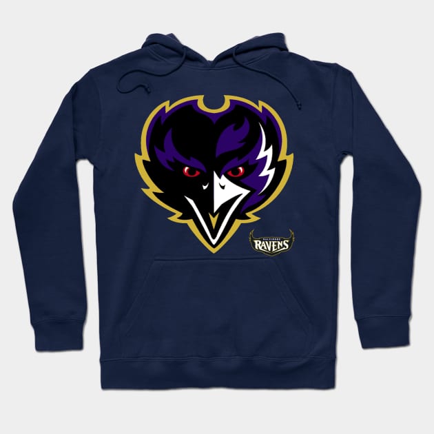 BALTIMORE RAVENS Hoodie by SHOW YOUR LOVE